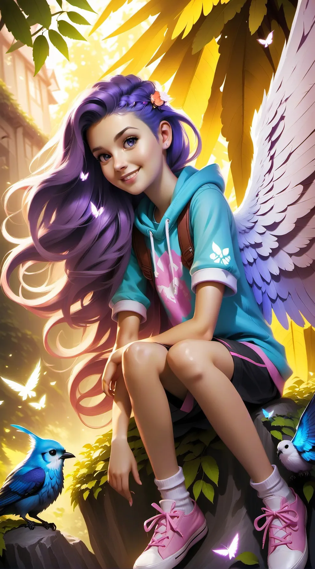 ai character: Me (Prototype) background