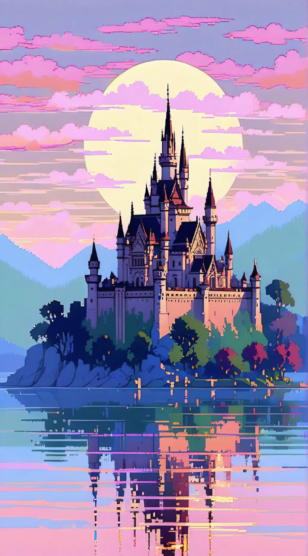 ai character: Hogwarts background