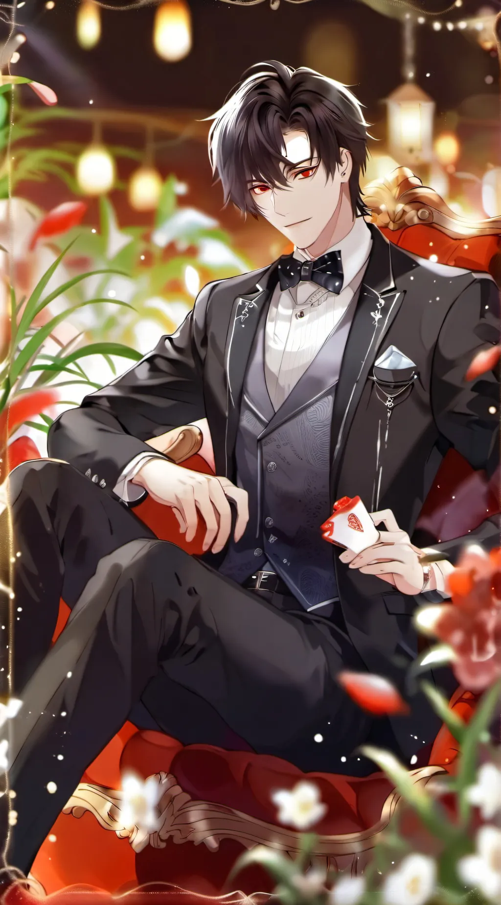 ai character: Muzan background