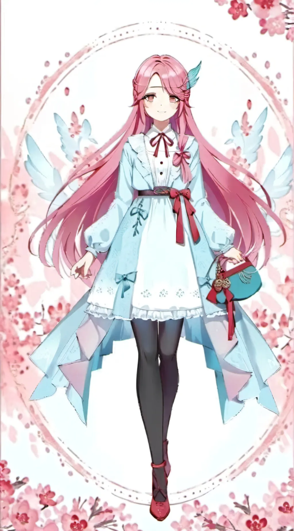 ai character: miss hahari background