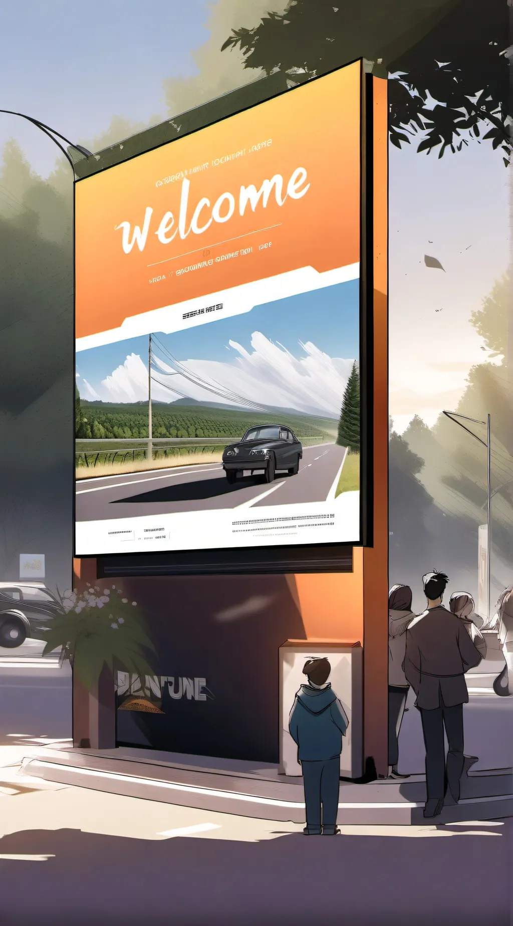 ai character: All titans background