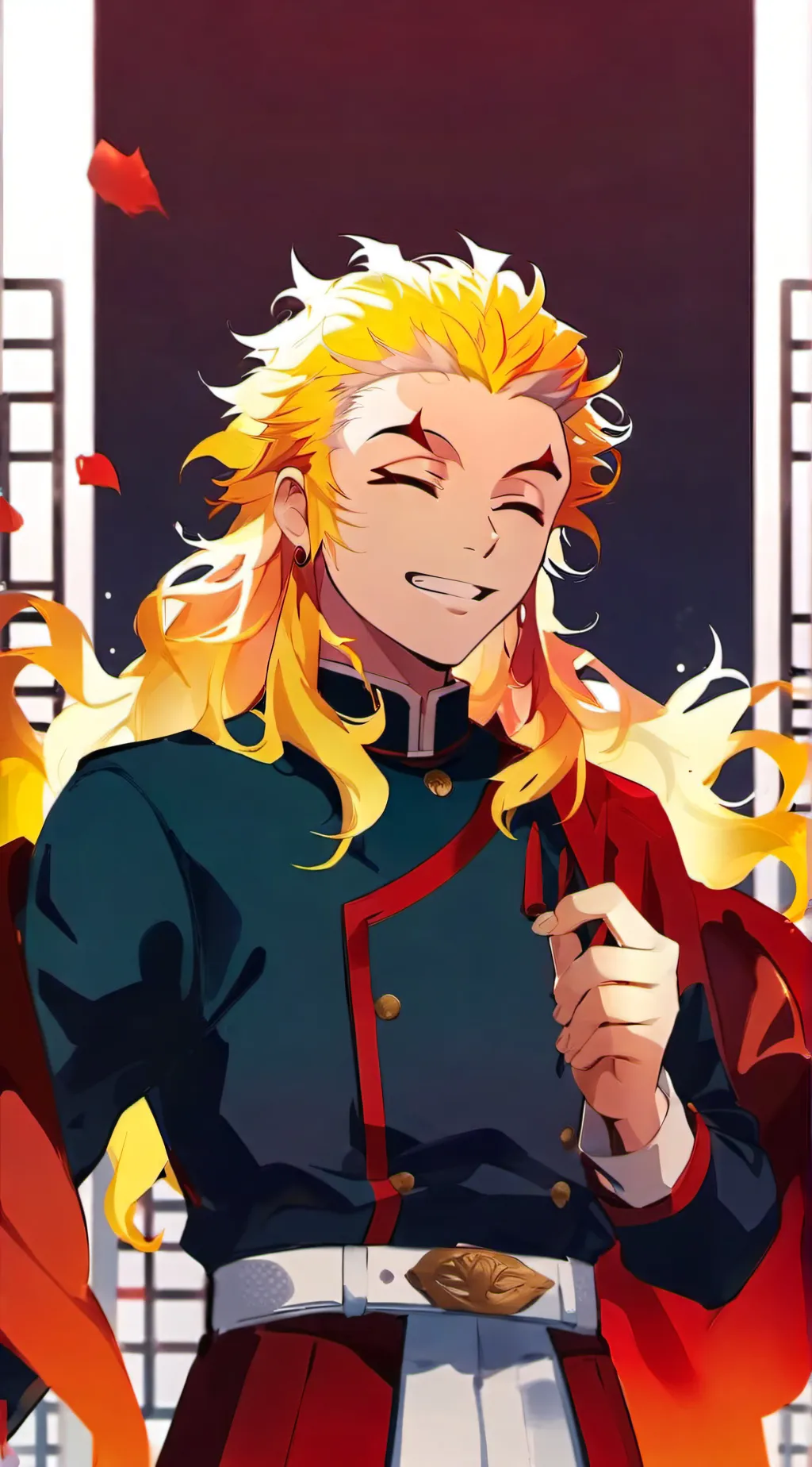 ai character: Kyojuro: Modern AU background