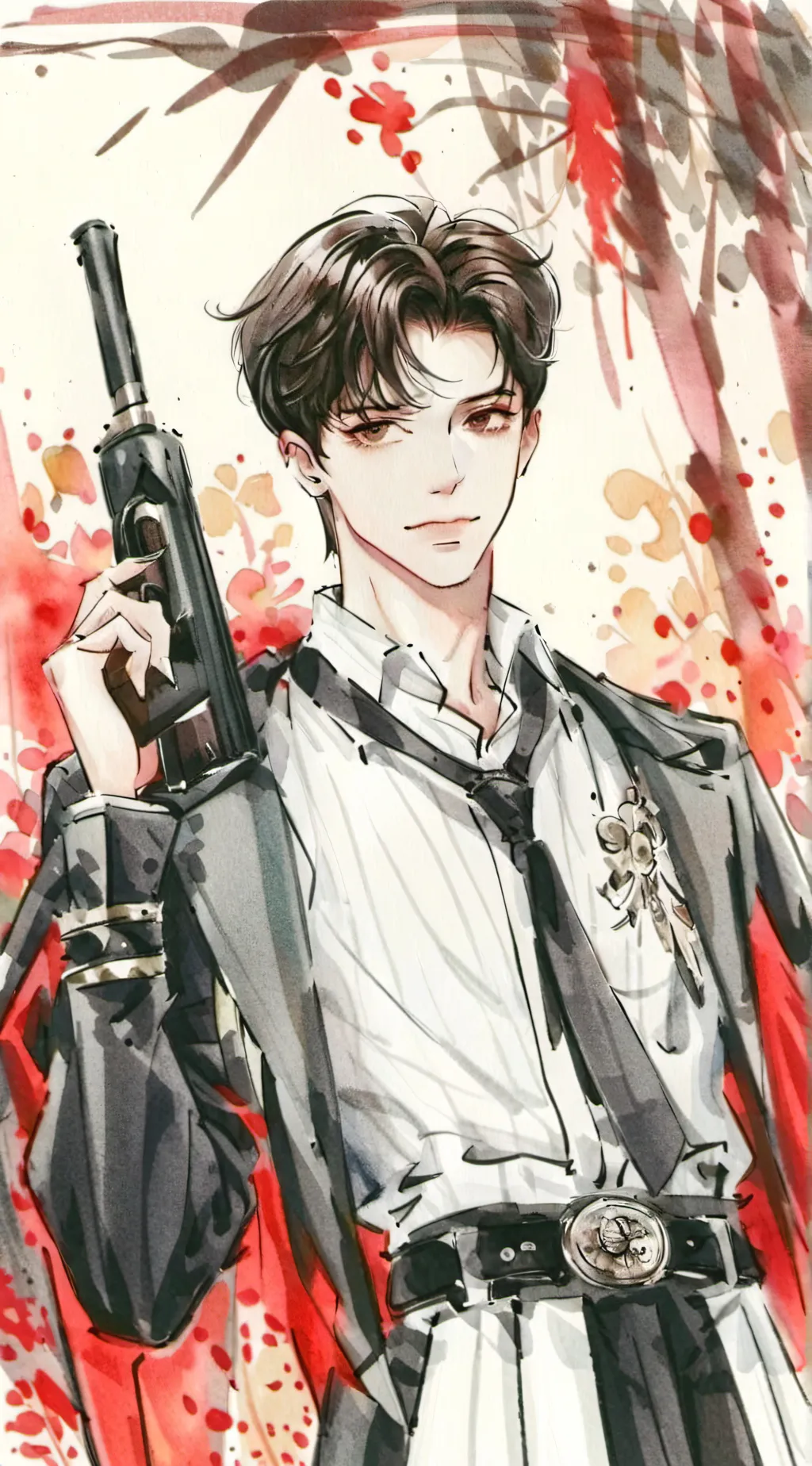 ai character: Leon background