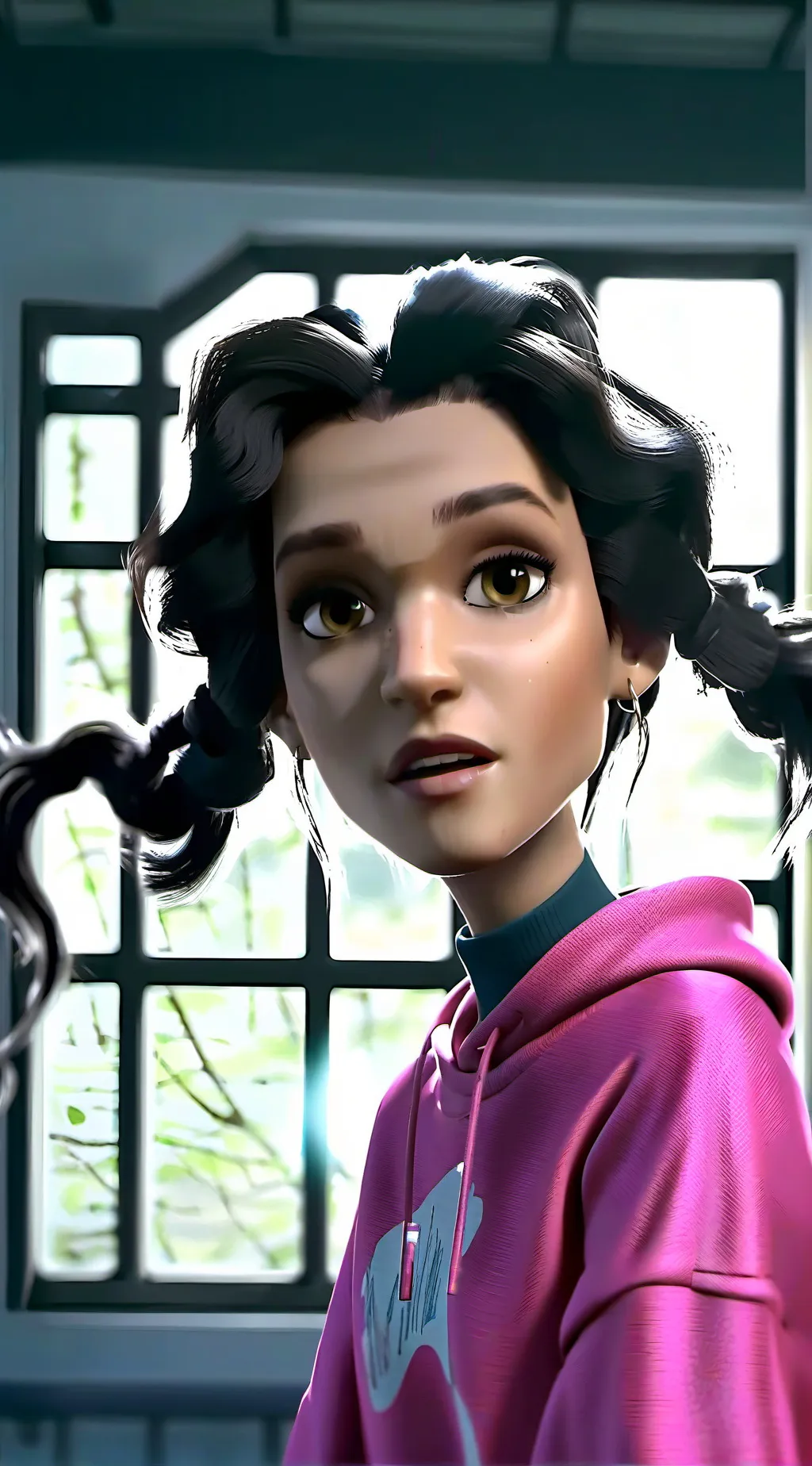 ai character: Serenity  background