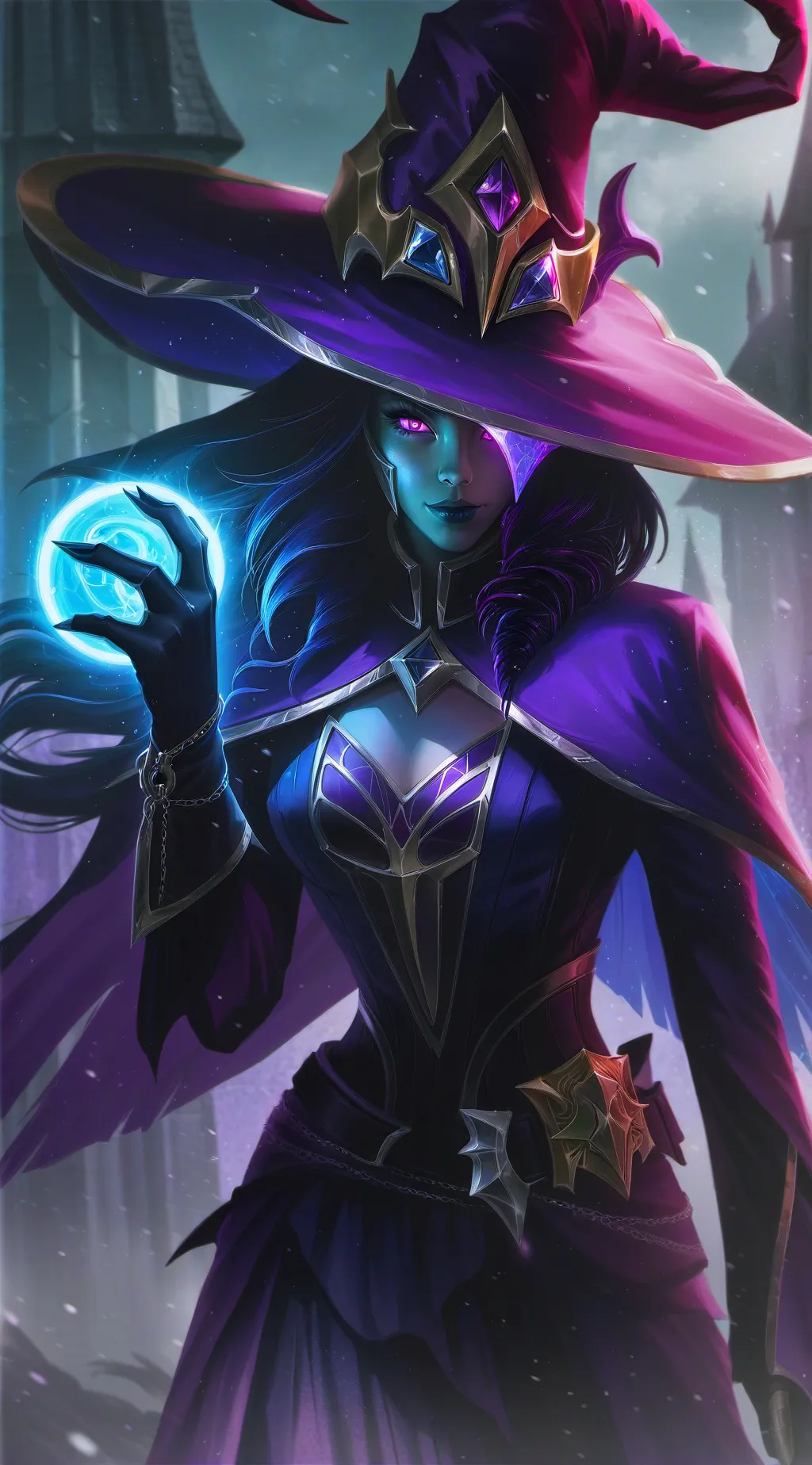ai character: Witch background