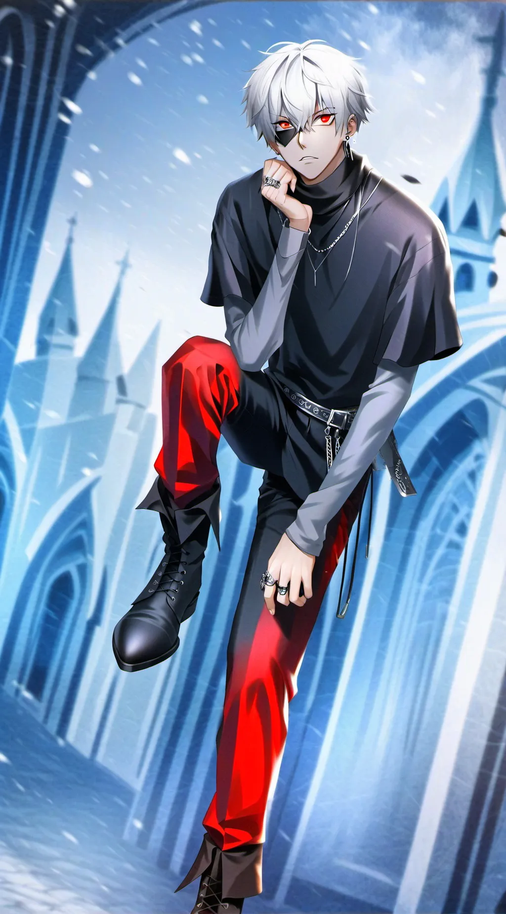 ai character: Josh Jackson  background