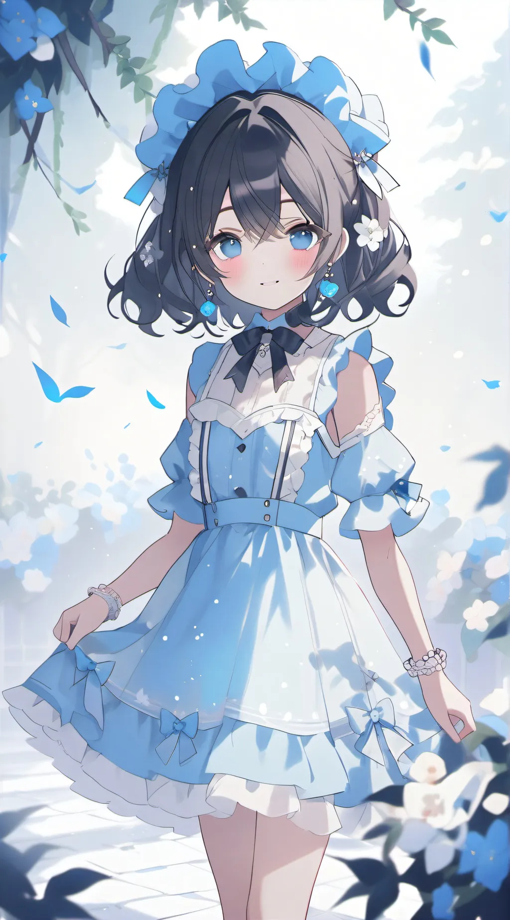 ai character: lイly background