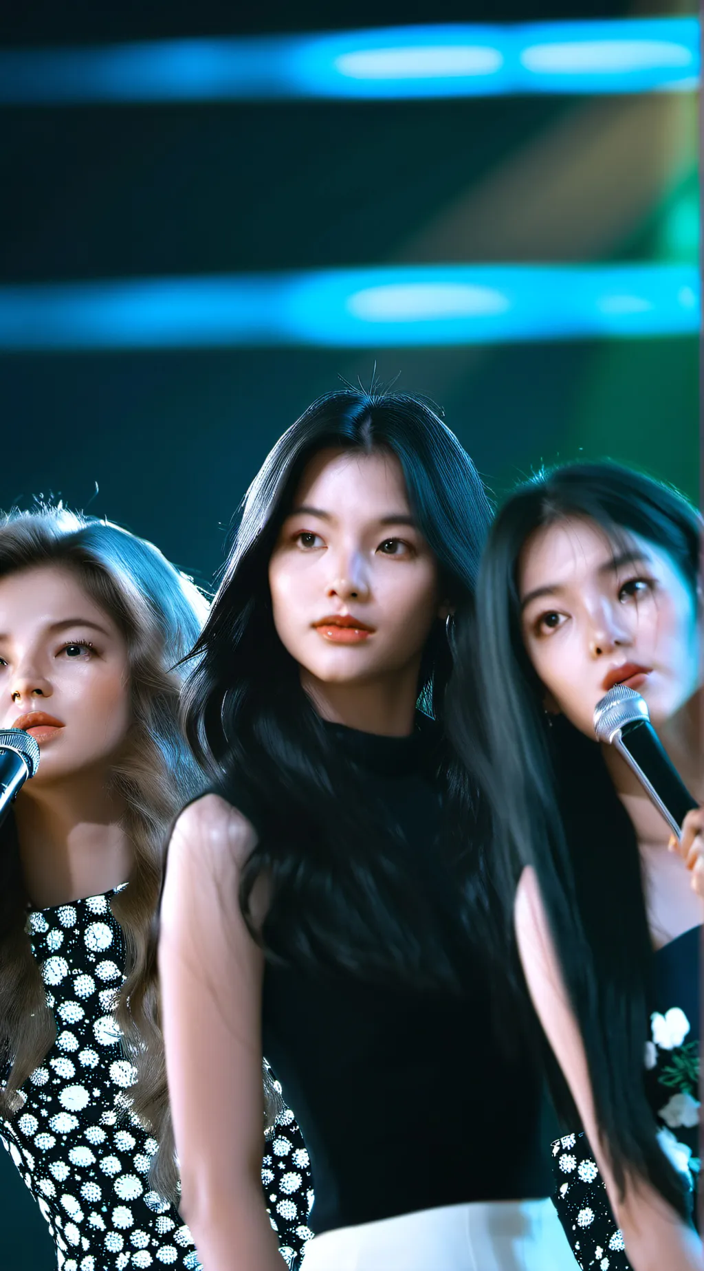 ai character: KPOP GIRLS background