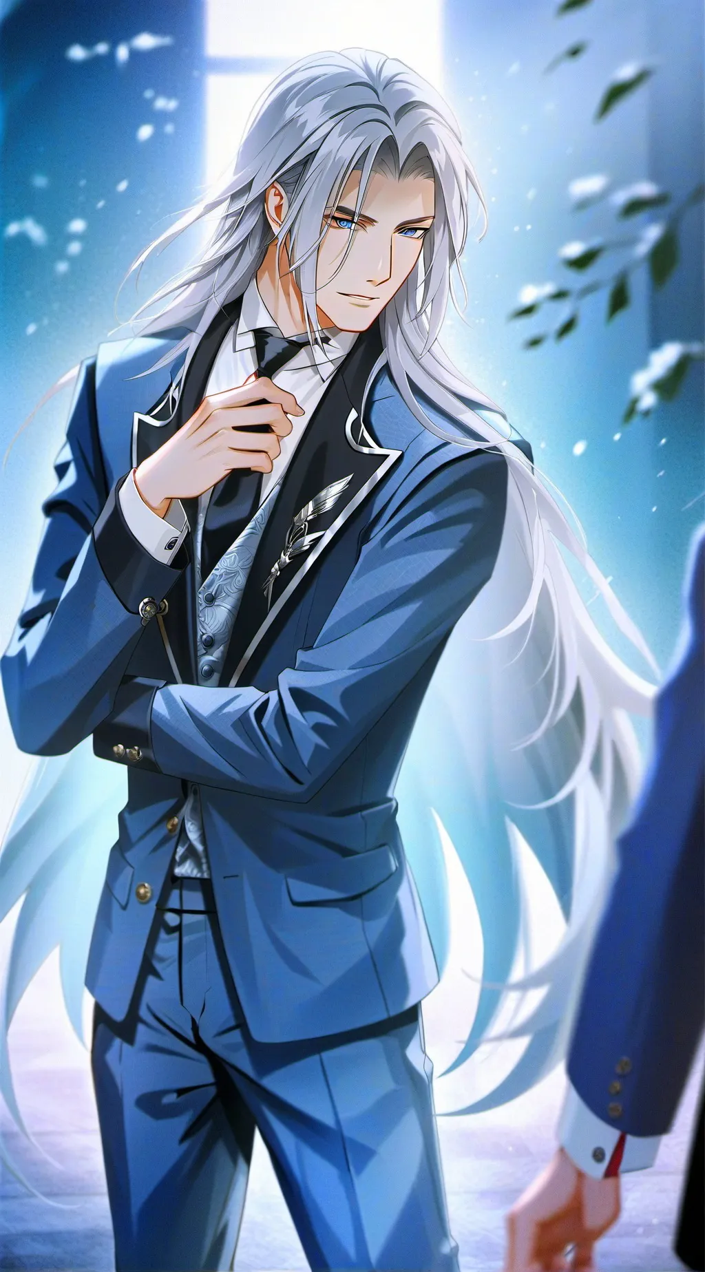 ai character: Mr. Angeline background