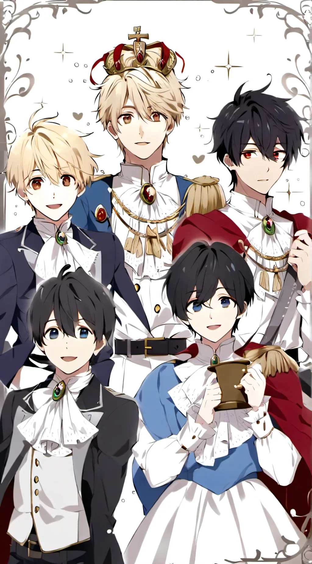 ai character: soap opera  background