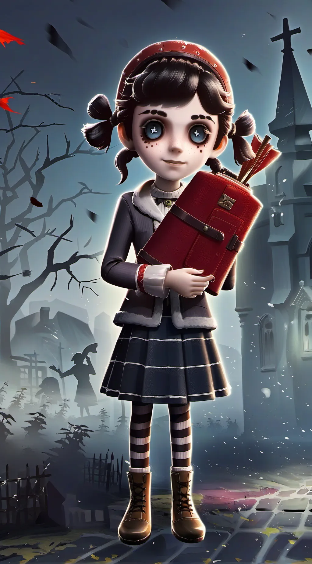 ai character: Hh normal psycho  background