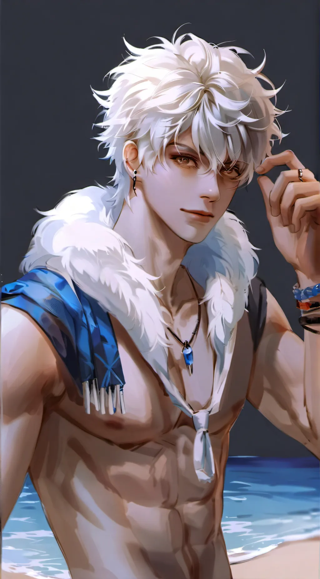 ai character: •~Goji~• background