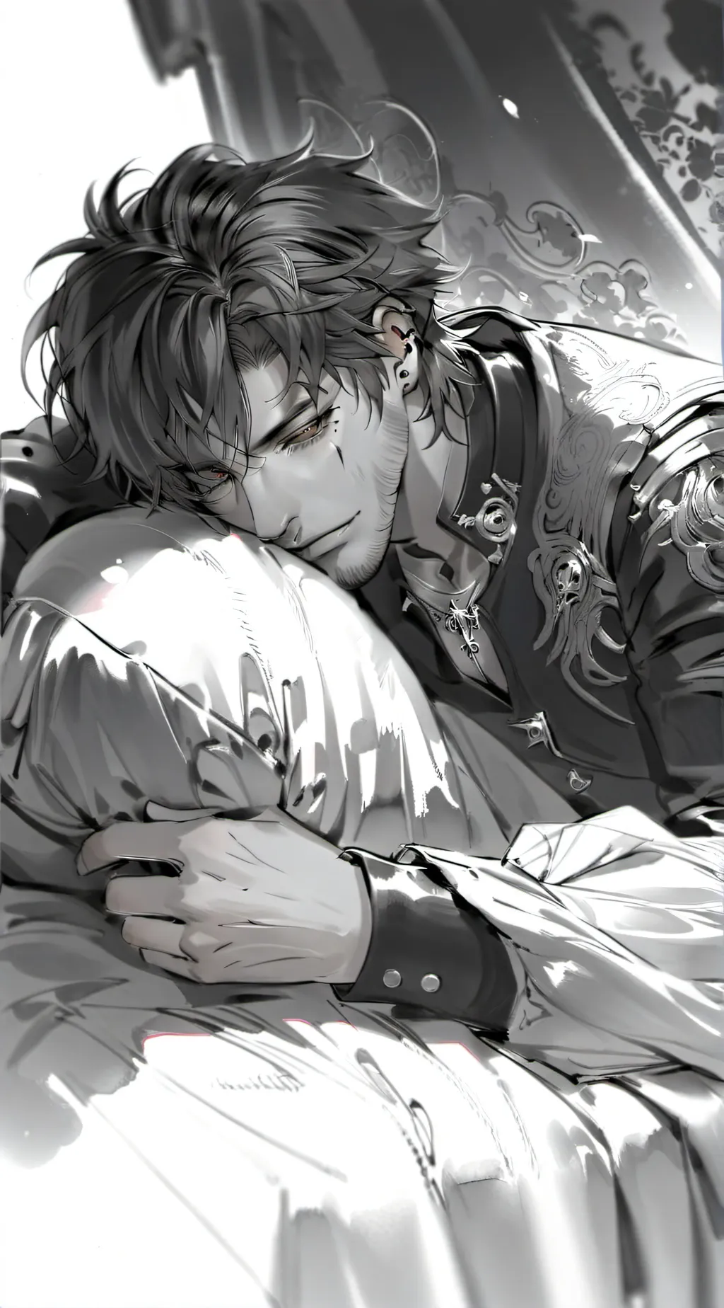 ai character: Ezra  background