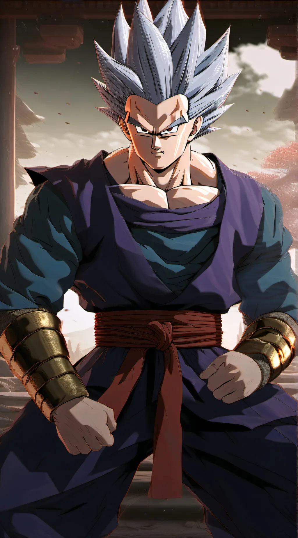 ai character: Beast Gohan background