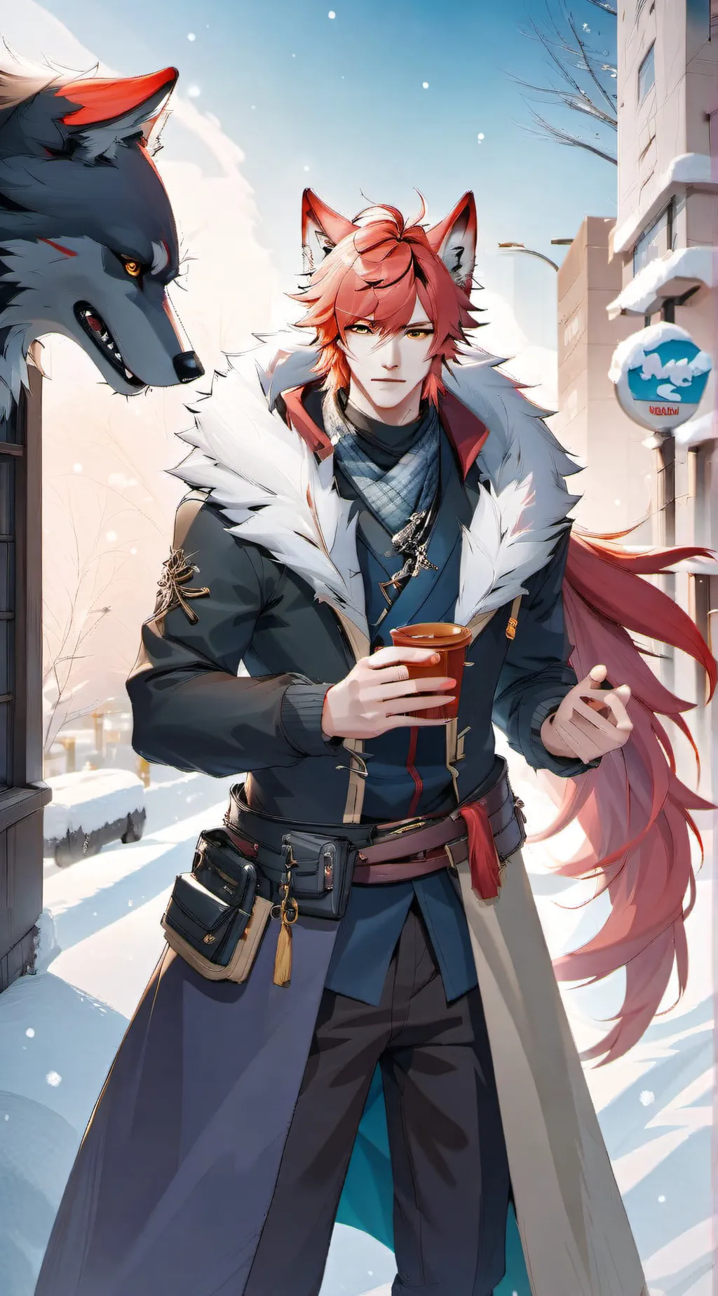 ai character: Aaron background