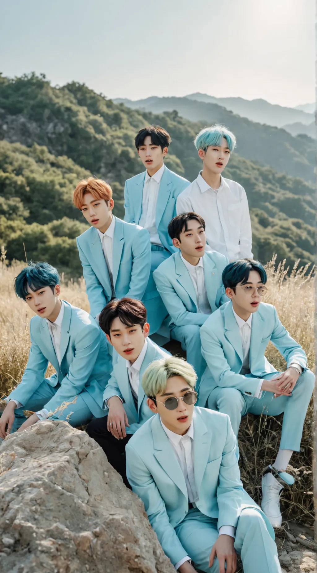 ai character: Member StrayKids background