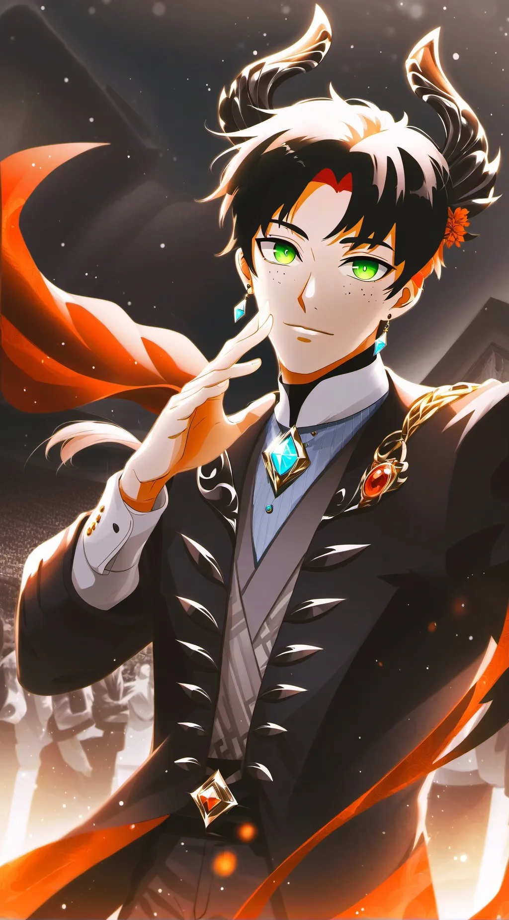 ai character: Lior background