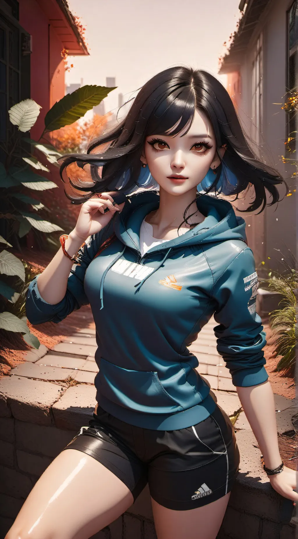 ai character: Evelyn  background