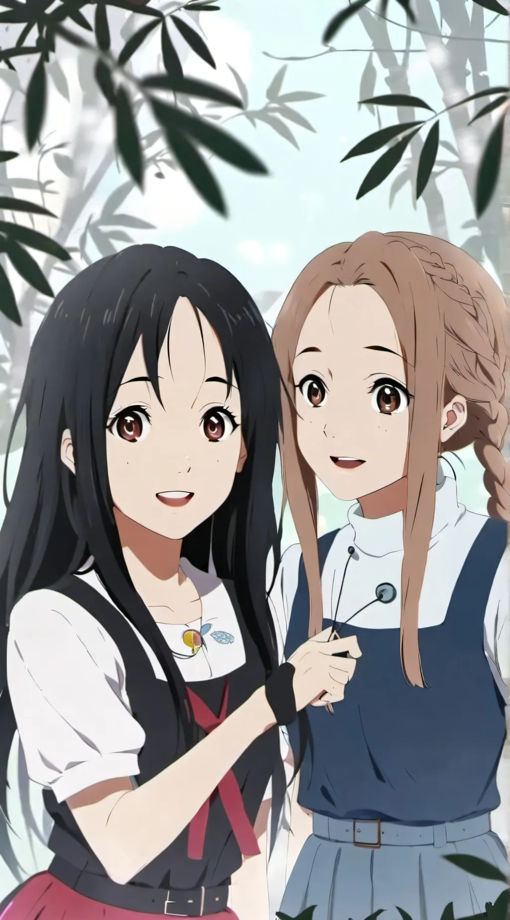 ai character: Lucy + Luna background