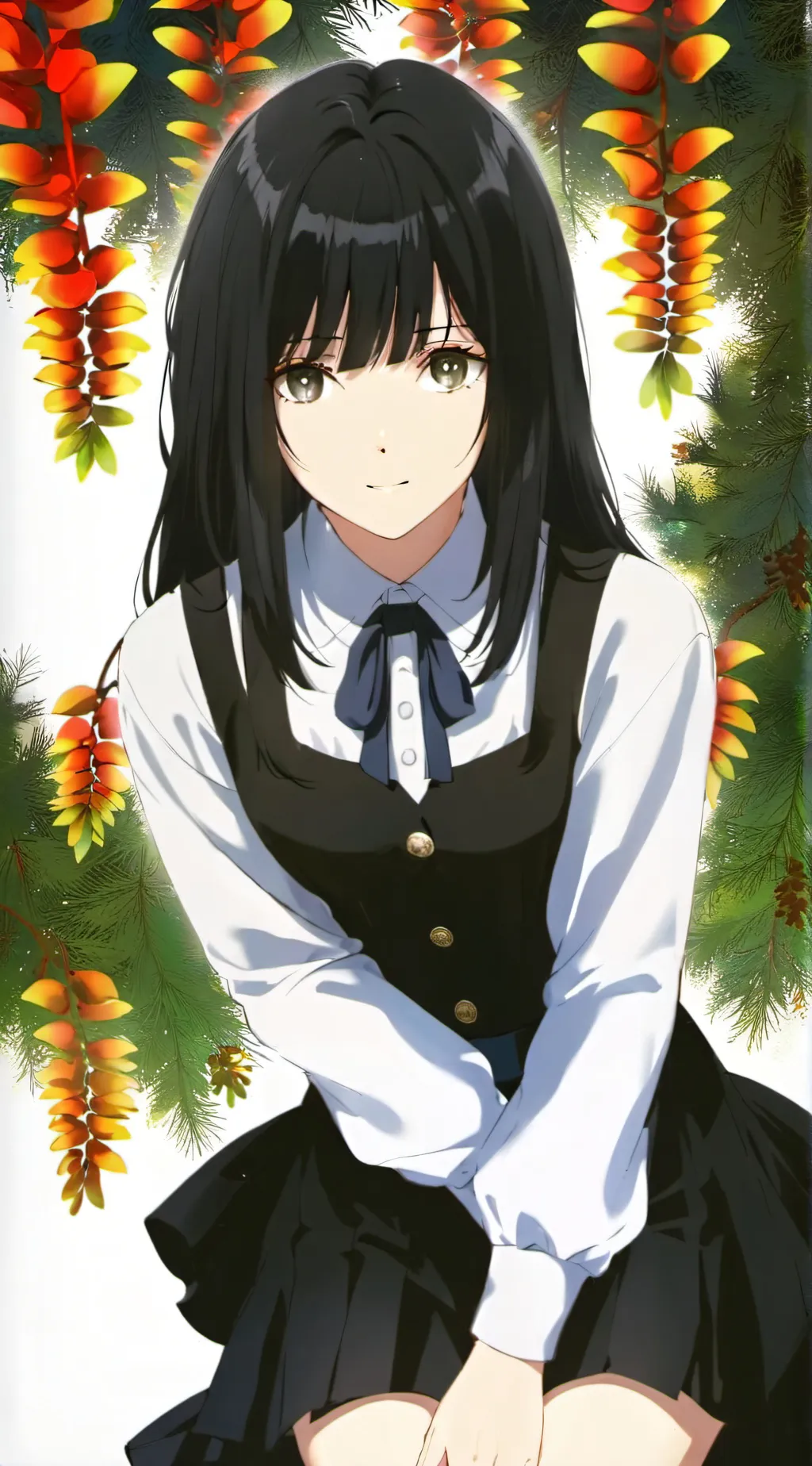 ai character: Komi-San background