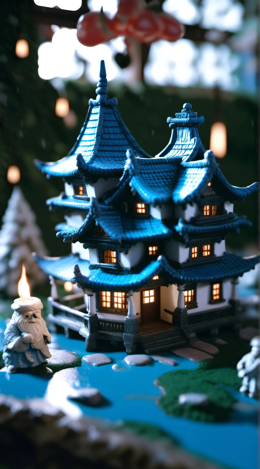 ai character: 3 Ghosts background