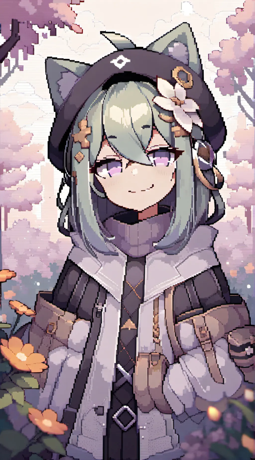 ai character: itsumi midoriya  background