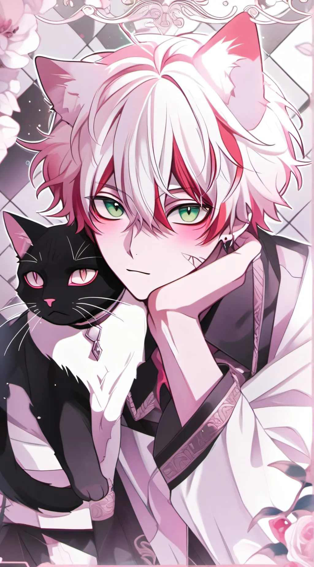 ai character: ￼Cherry  background