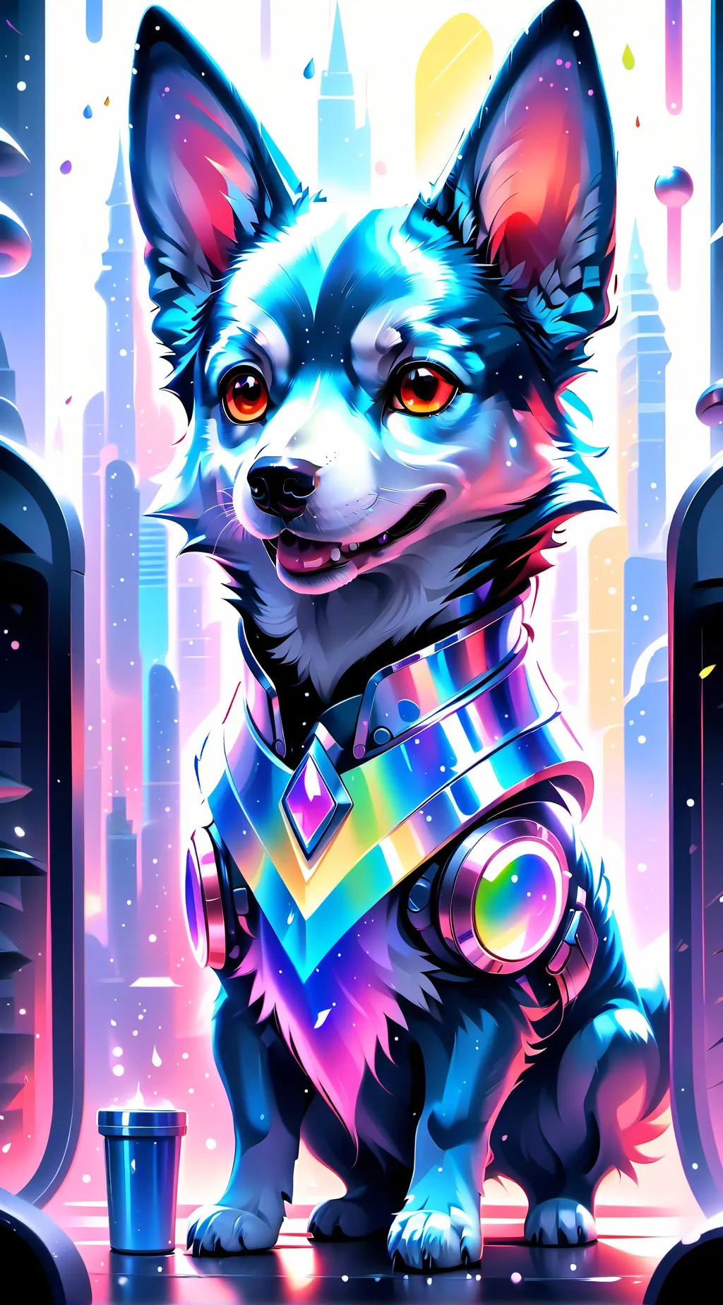 ai character: Big city greens background