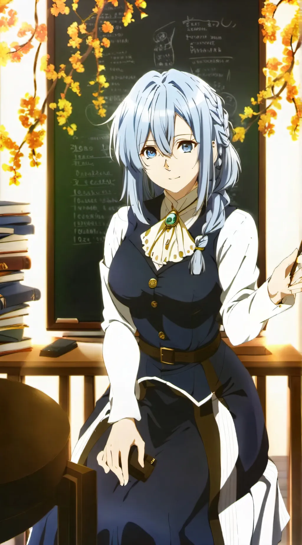 ai character: Mrs. Miranda background