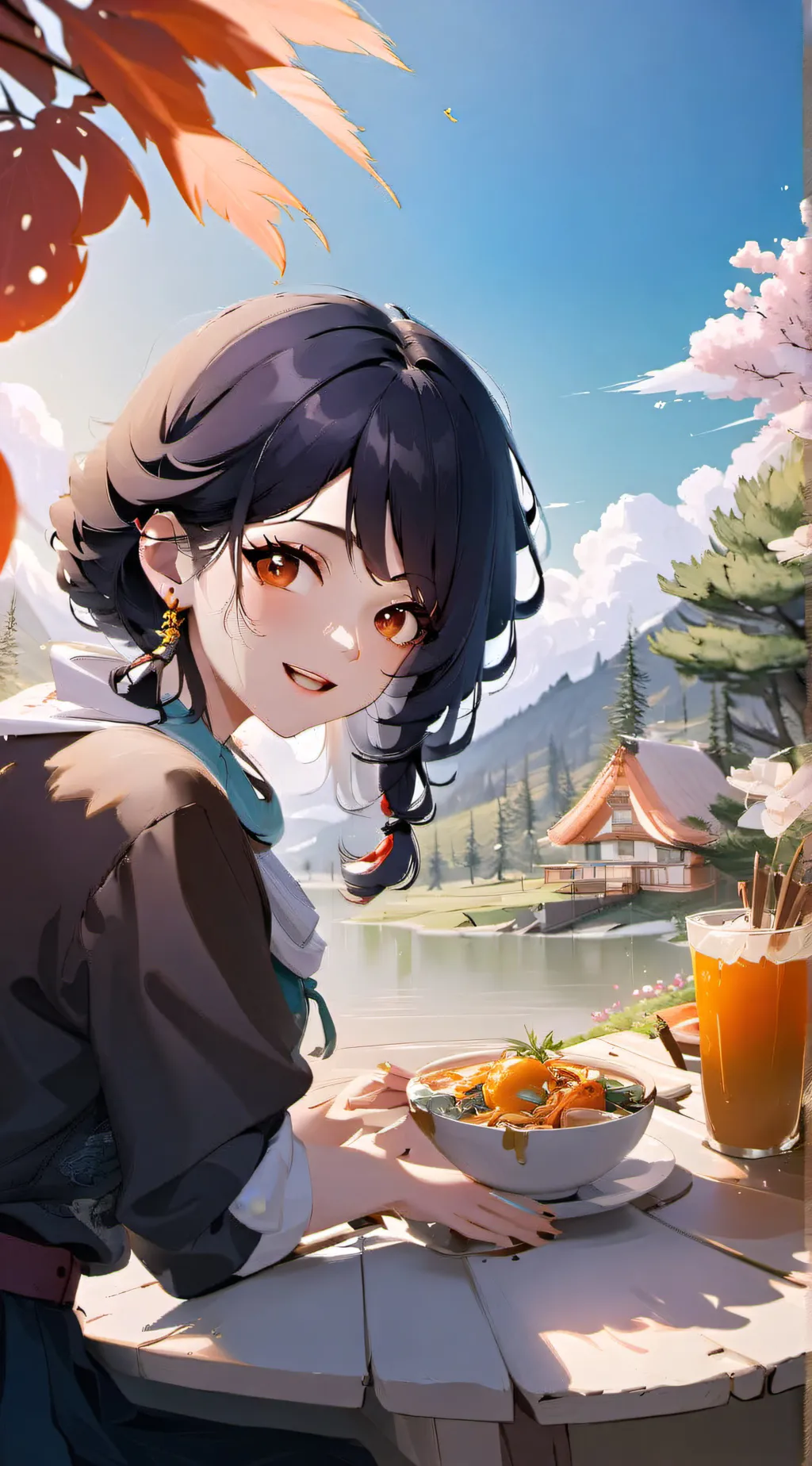 ai character: diana background