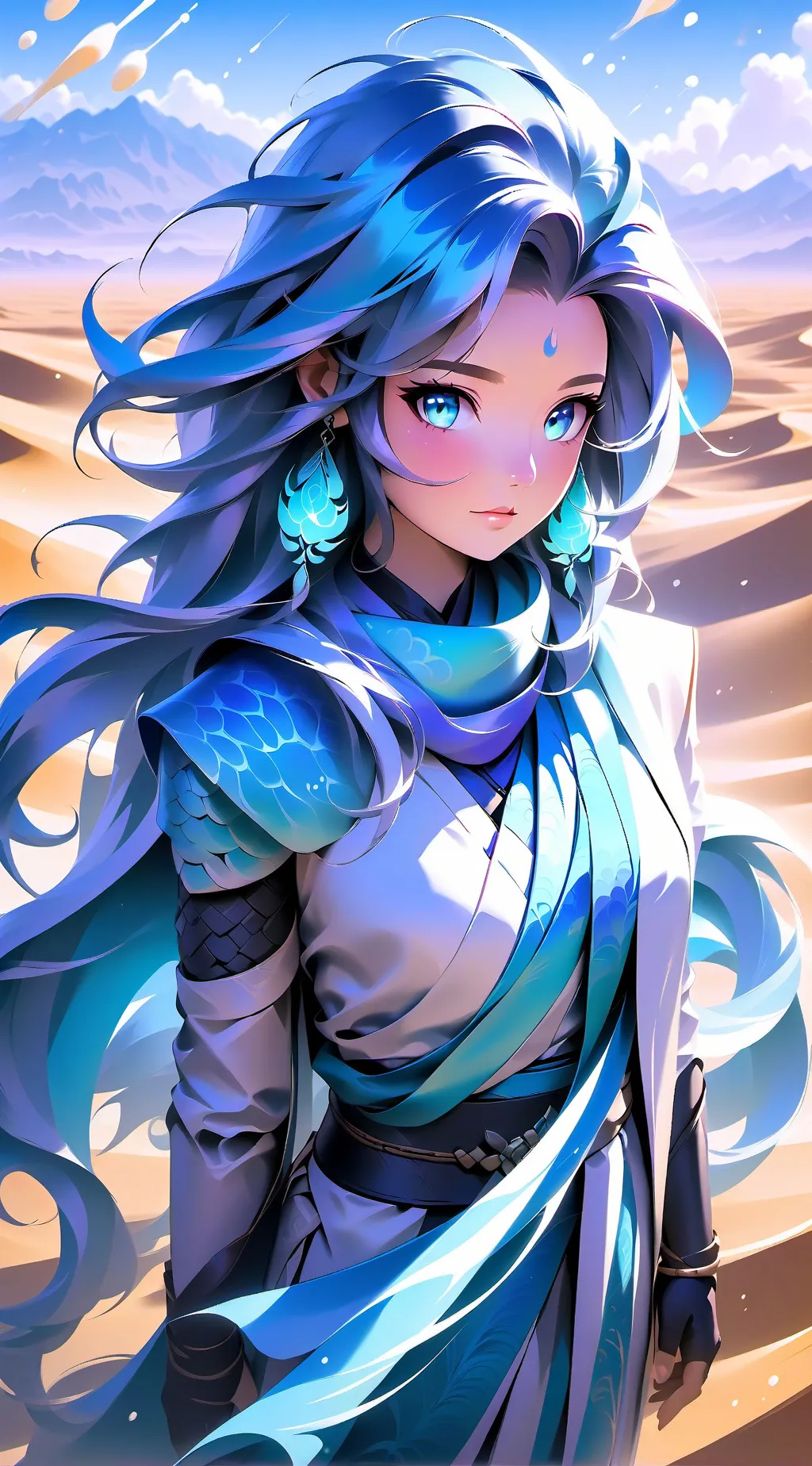 ai character: miss Boucher  background