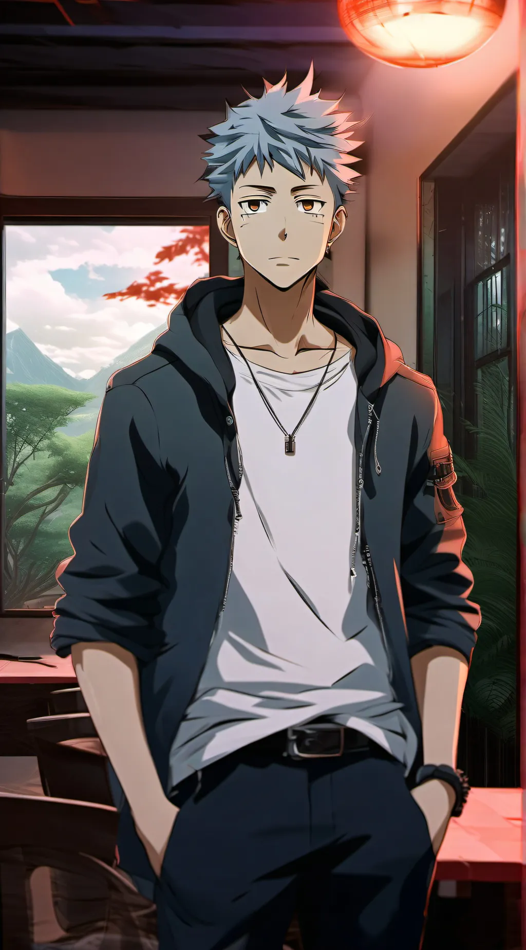 ai character: kyle background