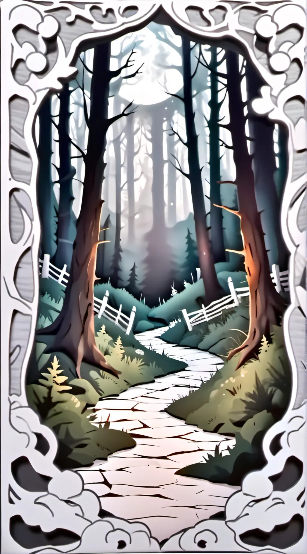 ai character: Siren Head R-CHT-4 background