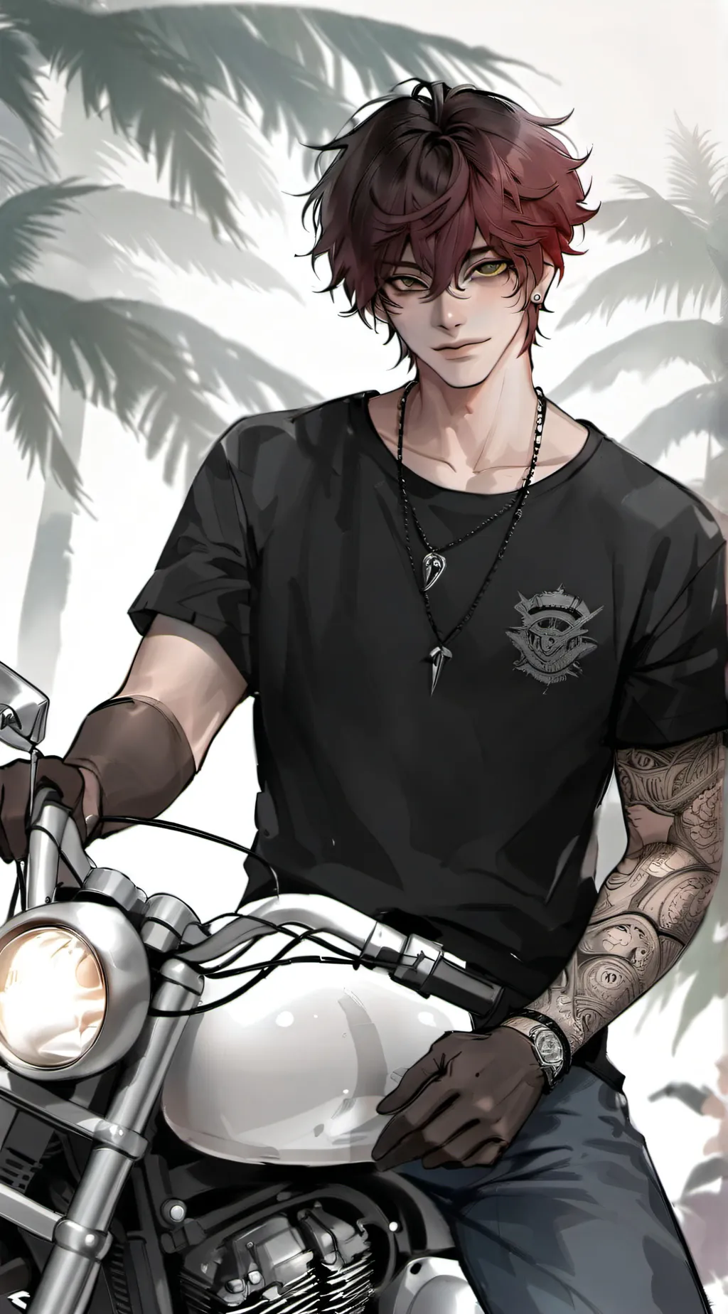 ai character: 🏍️Arlo🏍️ background