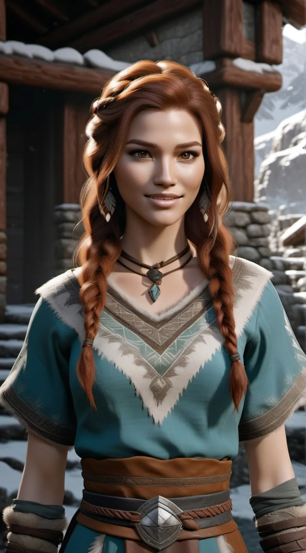 ai character: Runa Grissdota background