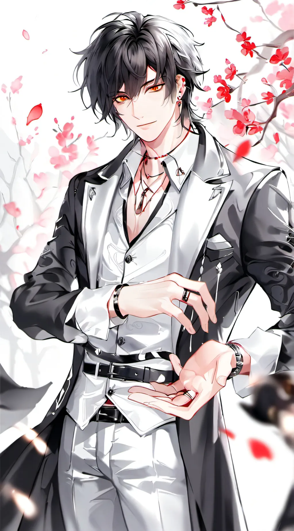 ai character: Max x Emerald  background