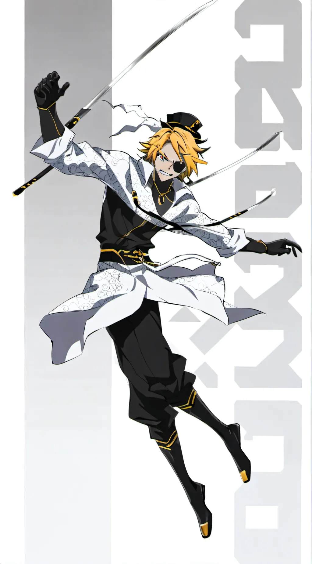 ai character: denki  background