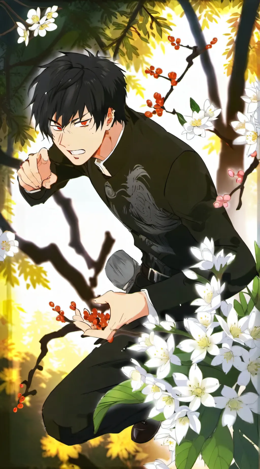 ai character: Adam background