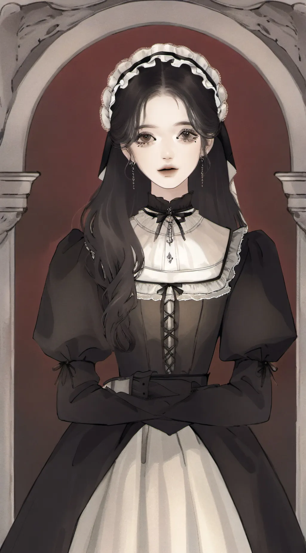 ai character: Minaki background