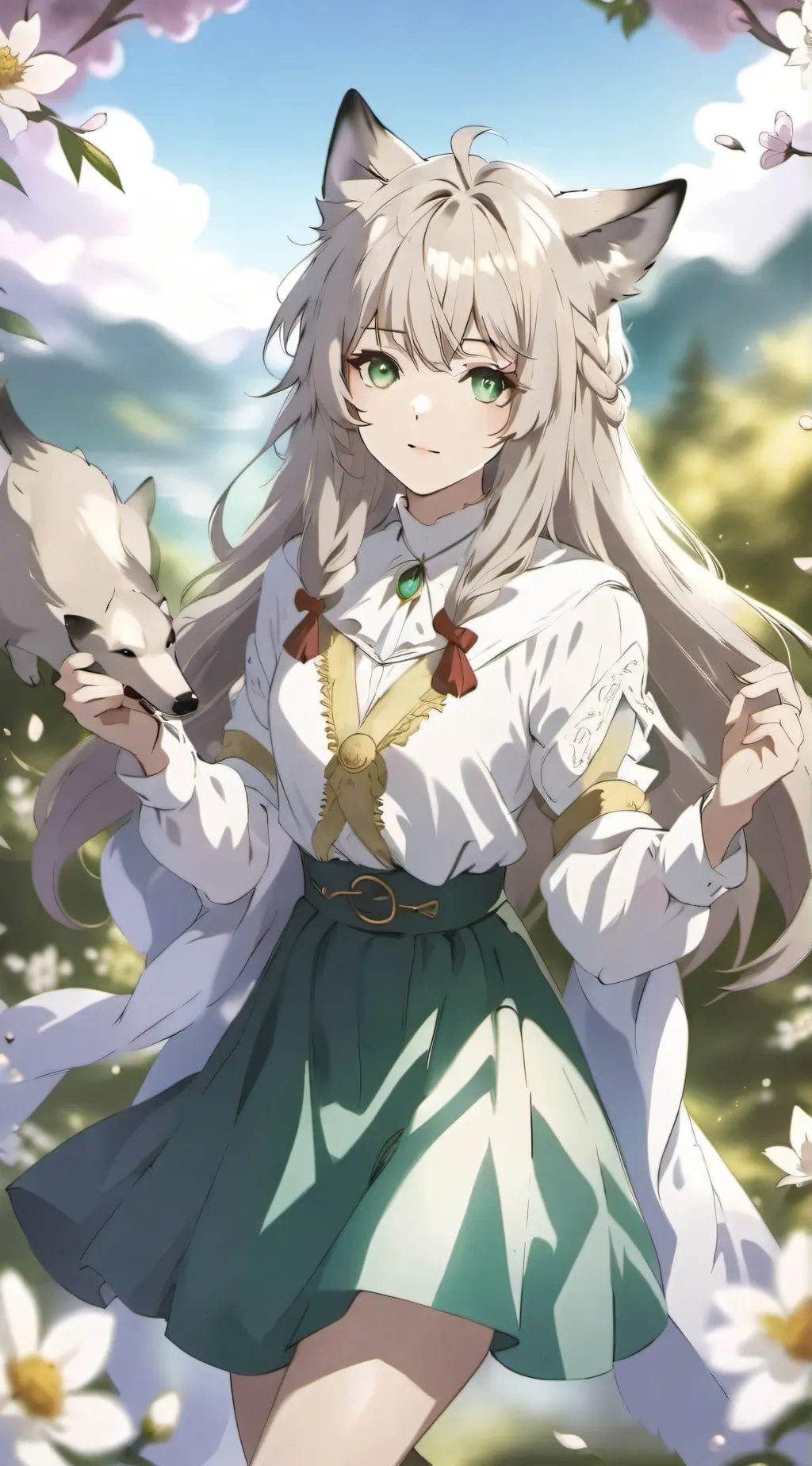 ai character: fena background