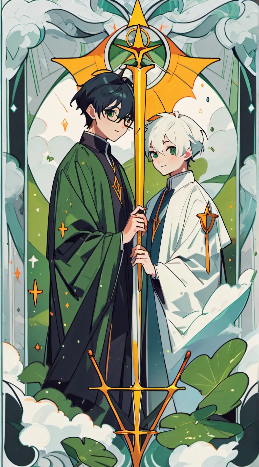 ai character: Drarry background