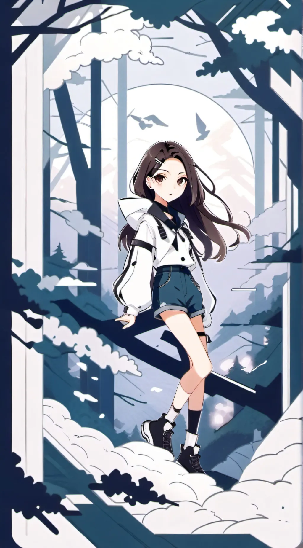 ai character: Angelina background