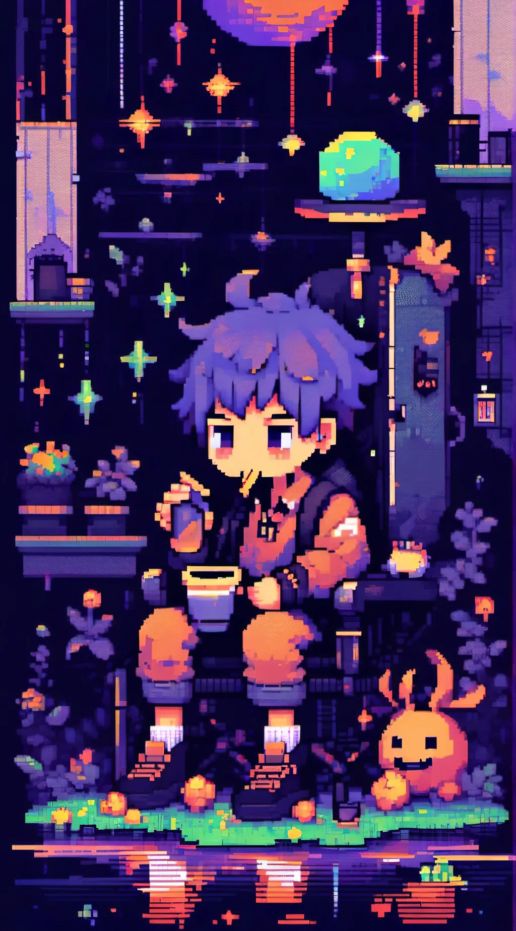 ai character: Bf background