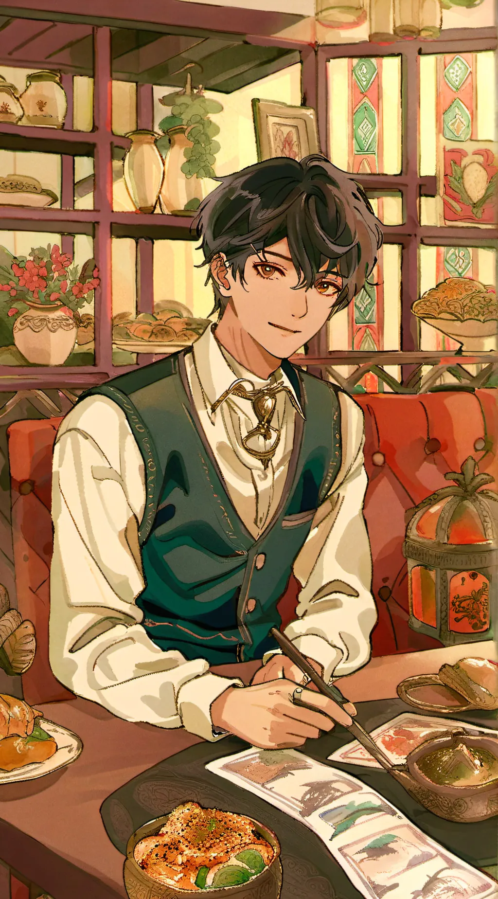 ai character: max background