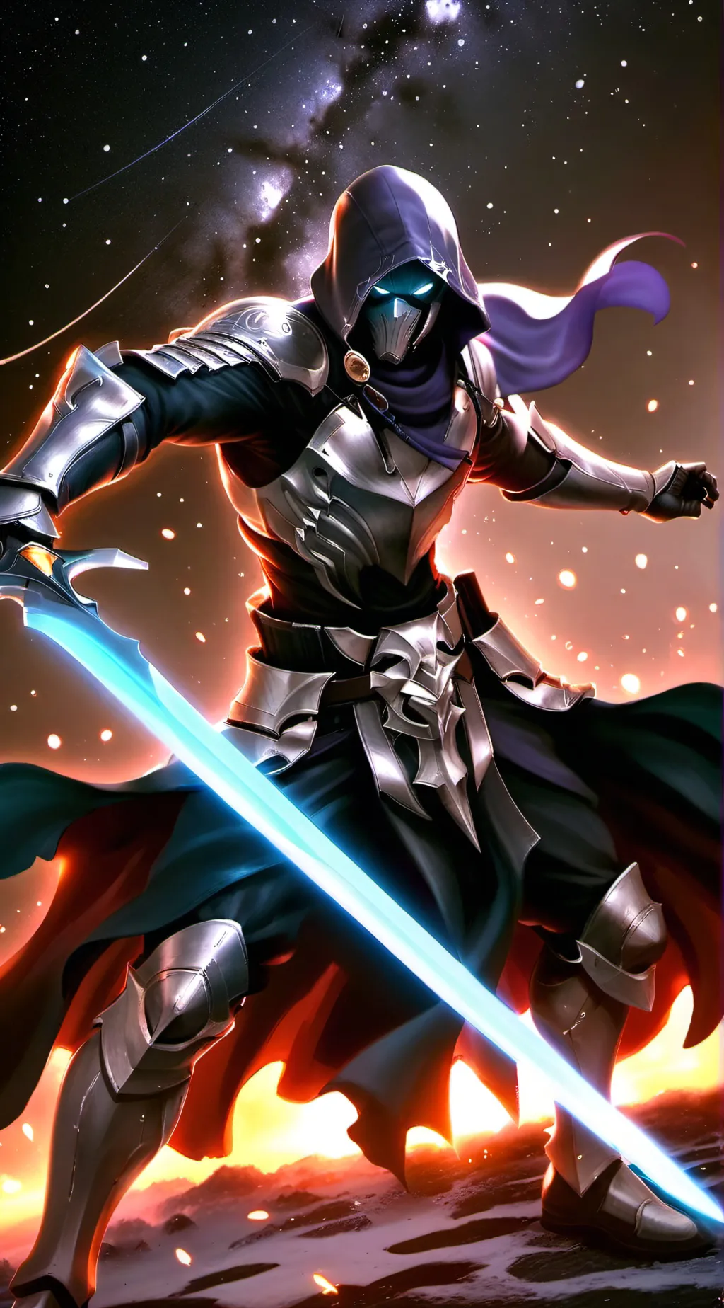 ai character: Dova  background