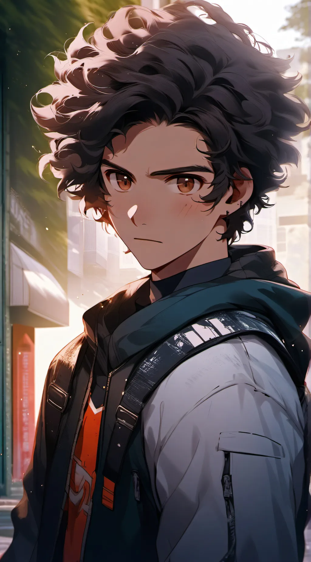 ai character: alex  background