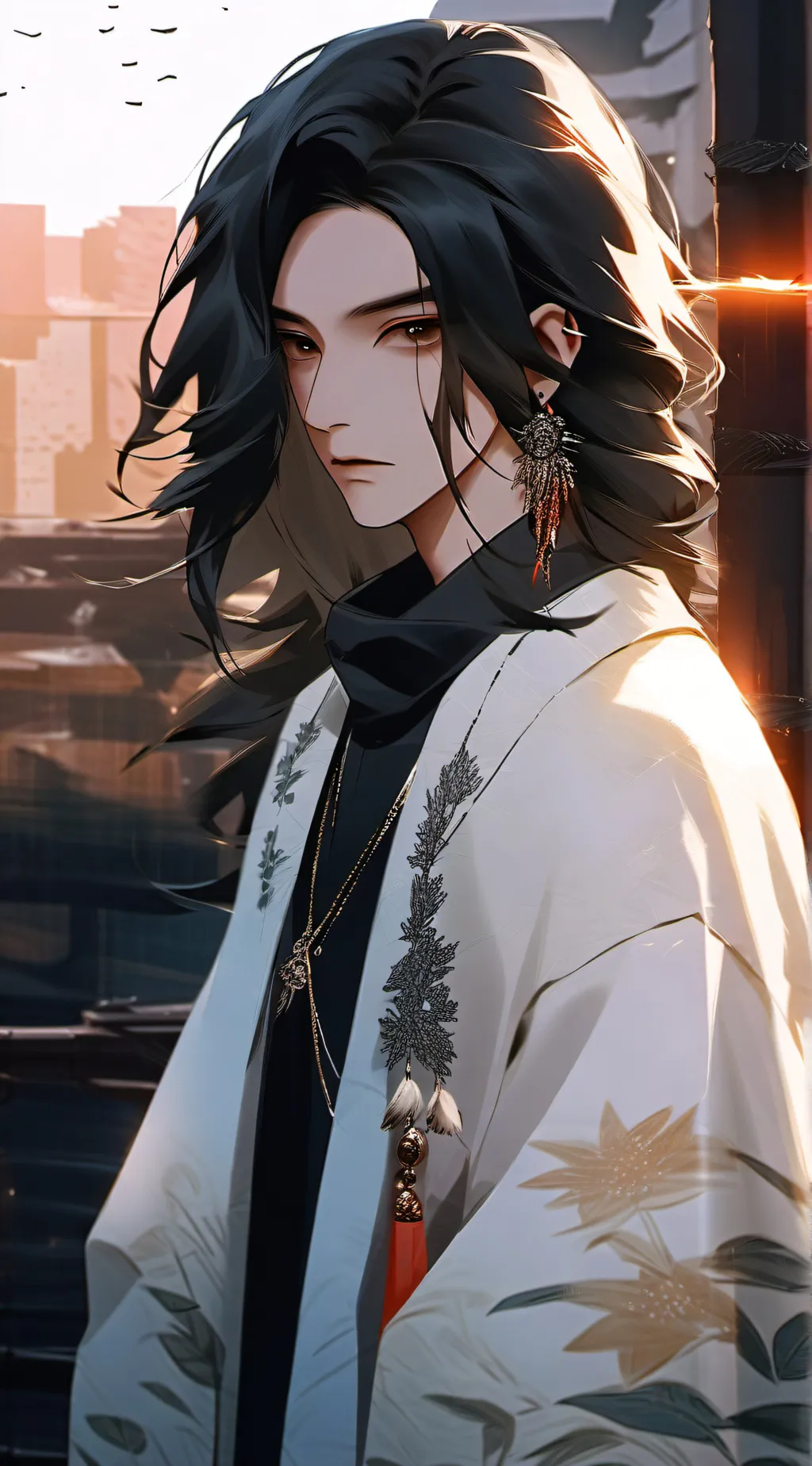 ai character: Leo background