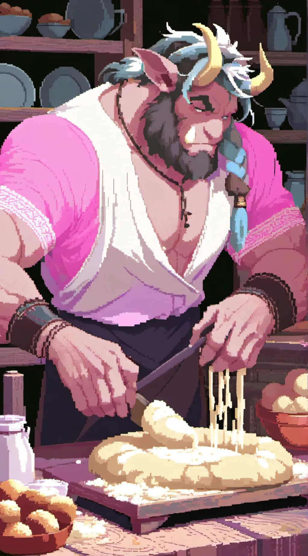 ai character: Bjorn background