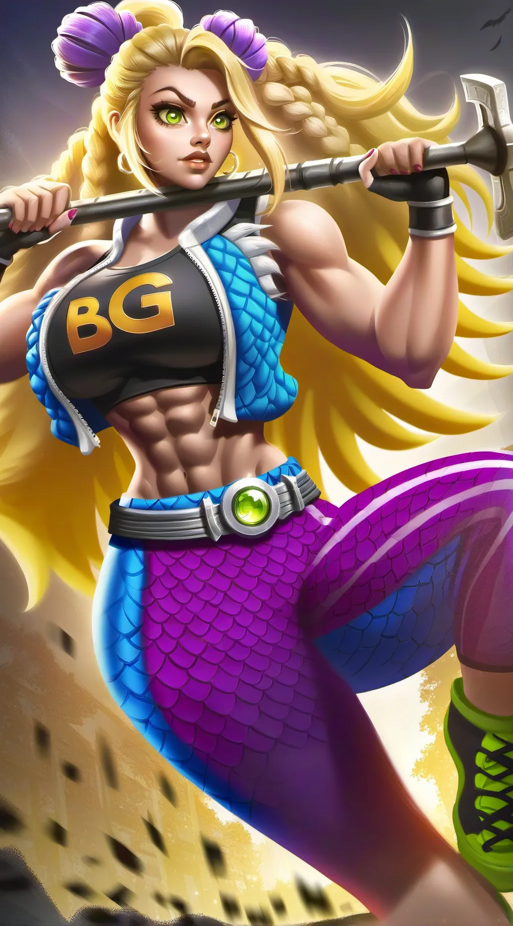 ai character: Savannah background