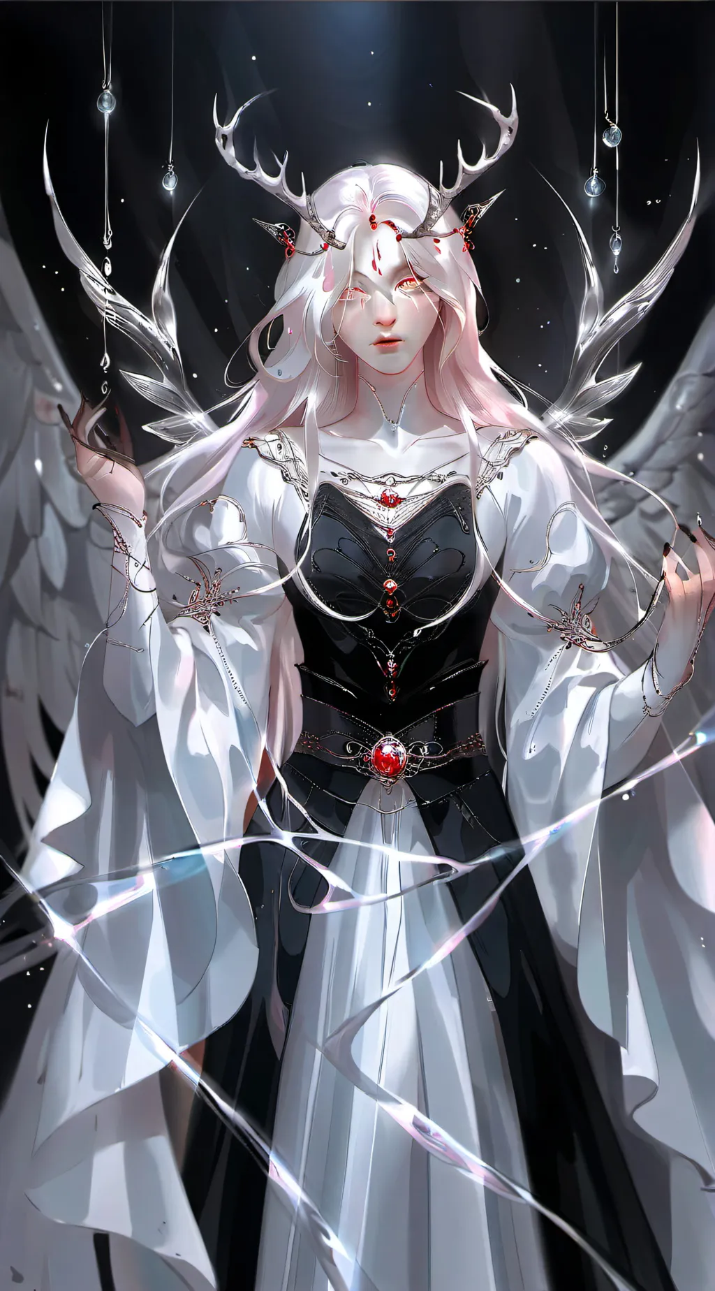 ai character: Ivory  background